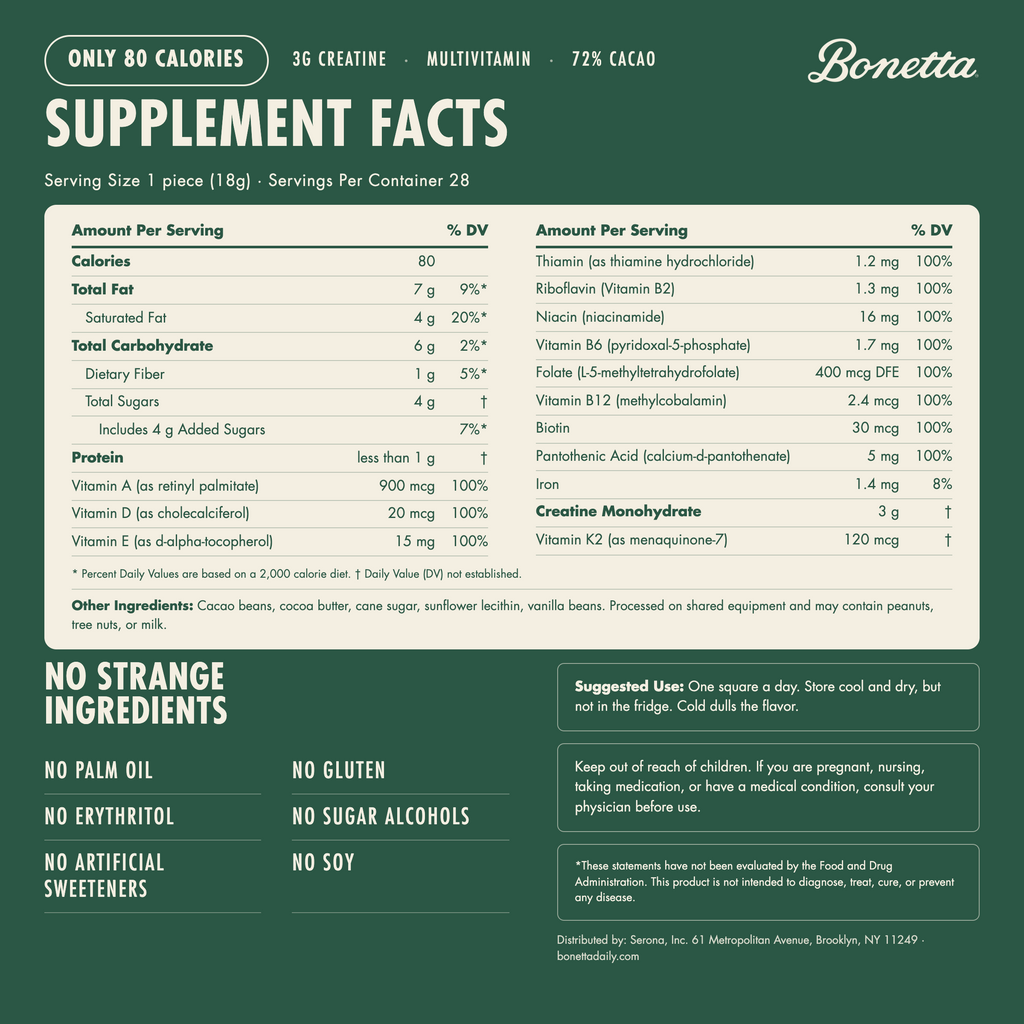 Bonetta Daily Essentials Chocolates